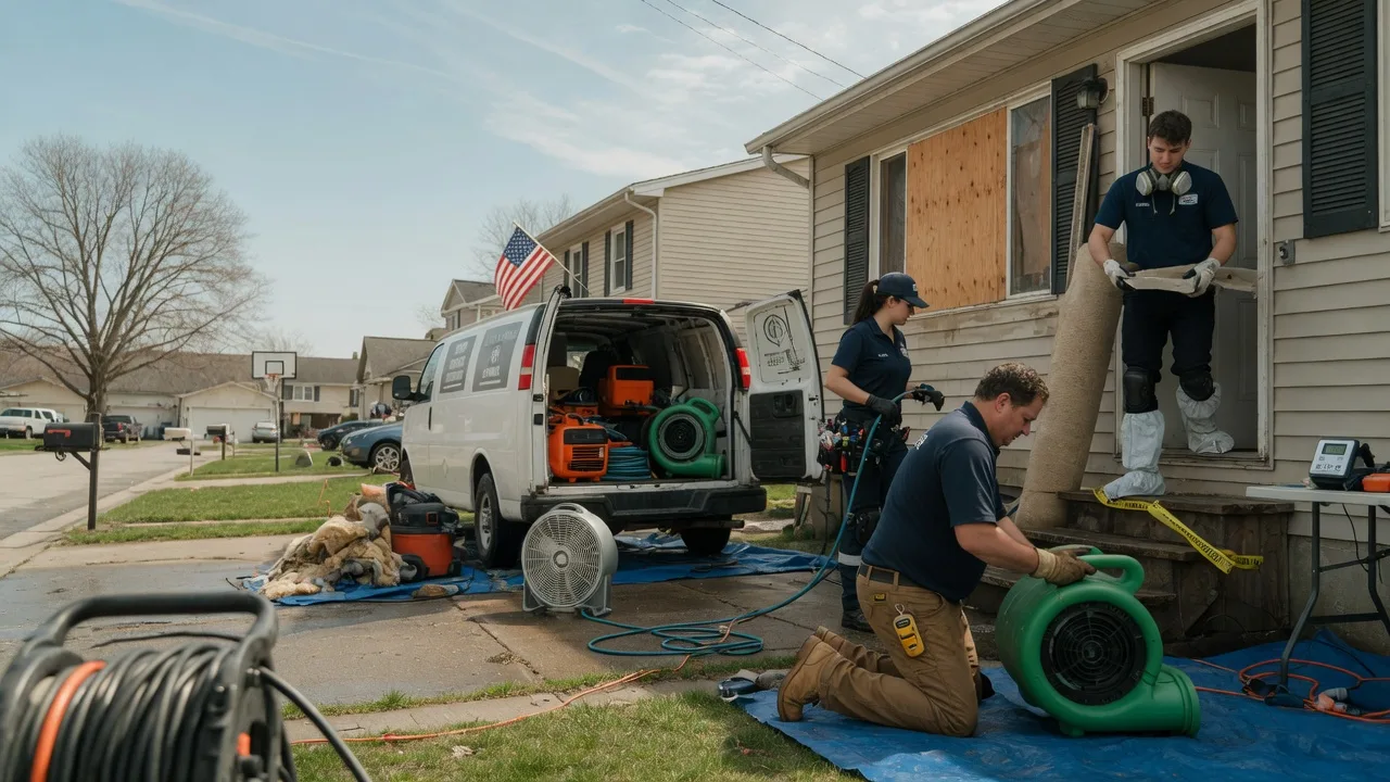 Water Damage Restoration in Bluff Dale, TX near me
